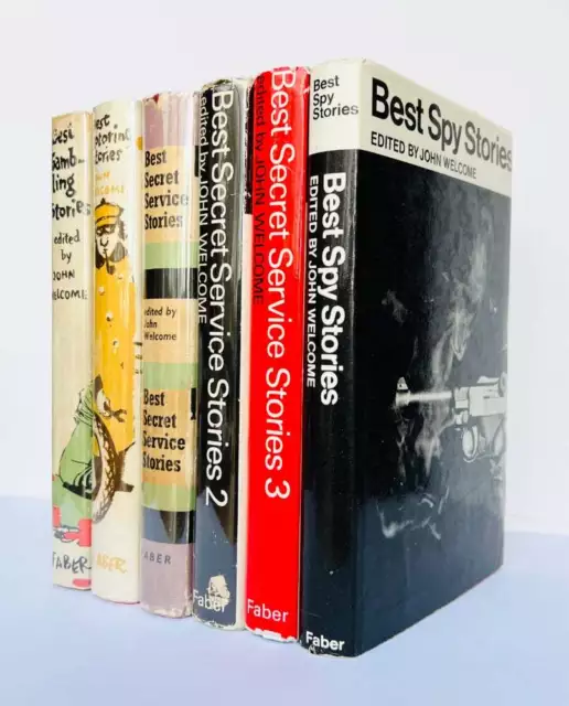 John Welcome 'Best' anthologies each with content from Ian Fleming group 1st ed