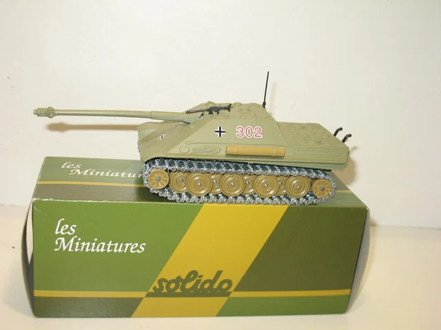 SOLIDO, Char allemand jagdpanther schurzen sur-blindage