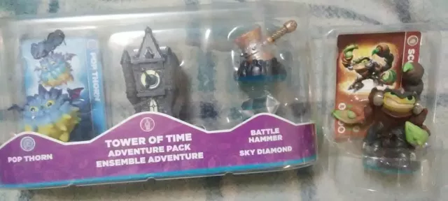 Skylanders Swap Force Tower of Time Adventure Pack & Scorp Figures