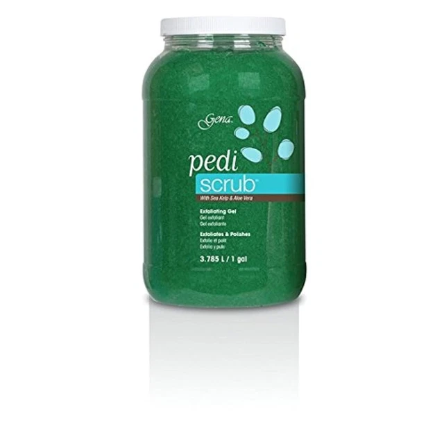Galón de gel exfoliante Pedi, 128 onzas líquidas