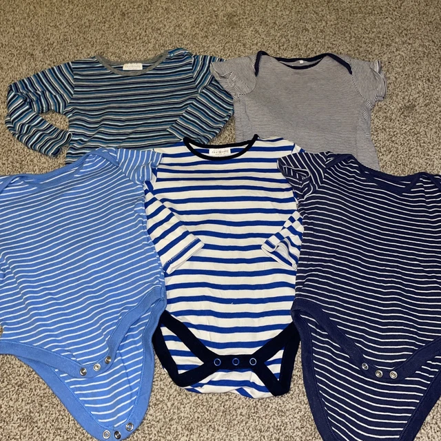 pacchetto di 5 body bambino 12-18 mesi