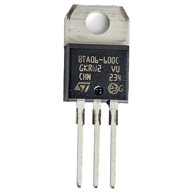 TRIAC BTA08-600B 8A 600V Genérico – ACDC Evolution - Foto 5