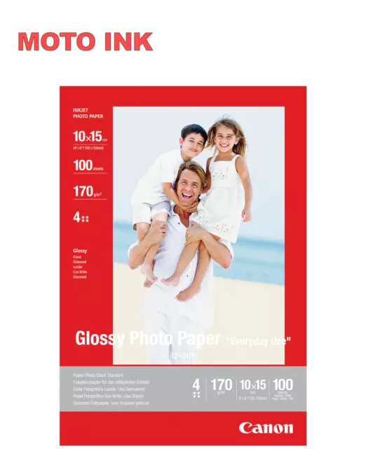 Canon GP-501 Hochglanz Fotopapier 4x6 - 100 Blatt