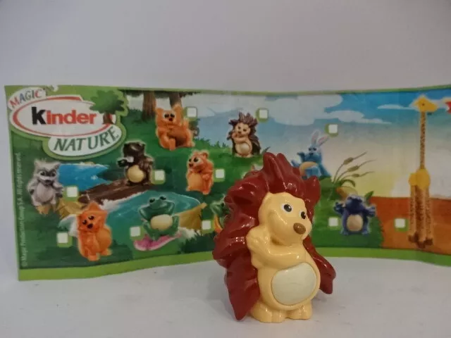 Ferrero Tier Serien / 2010 - UN-016 - Fröh.Treiben / Igel + BPZ alle Spielzeuge