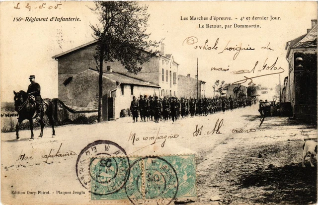 CPA AK Militaire Les Marches d'epreuve (362450)