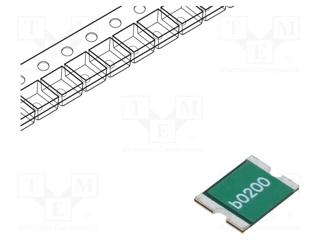Sécurité: Ptc Polymère Geh : 2920 Imax: 100A 2A 0ZCF 0ZCF0200FF2C Smd-Polymersi