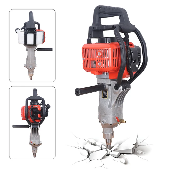 33 CC 2-Stroke Diamond Concrete Core Drill Gas Powered Wet Drilling Machine US