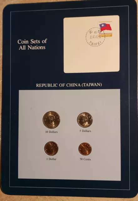 Coin Sets of All Nations-Republic of China (Taiwan)