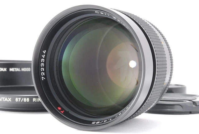[Near Mint] Contax Carl Zeiss Planar T* 85mm f1.4 MMJ mit Haube 4 + 67/86...