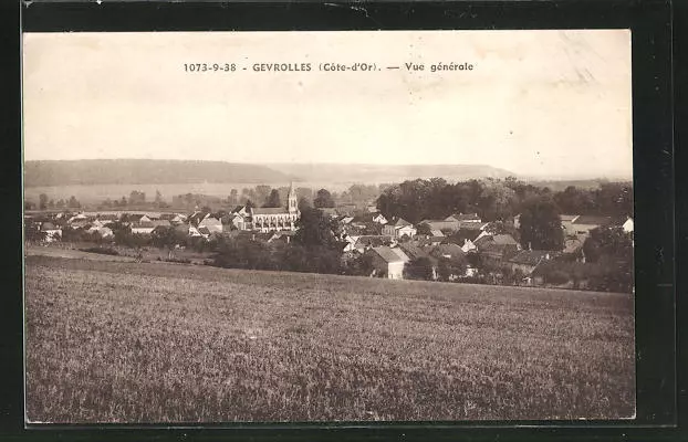 CPA Gevrolles, Vue générale