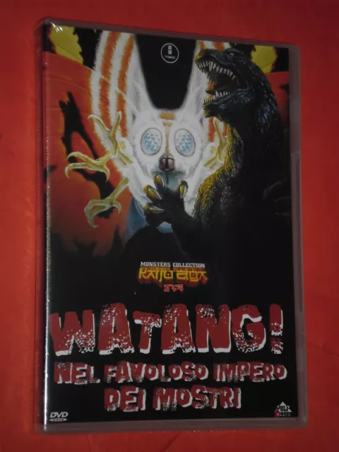 DVD-FILM- WATANG- favoloso impero dei mostri- CON GODZILLA- NUOVO SIGILLATO