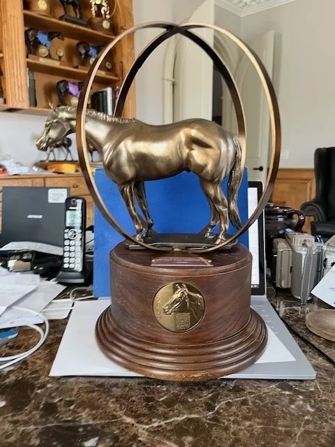 American Quarter Horse Association World Championship Trophy 16" H