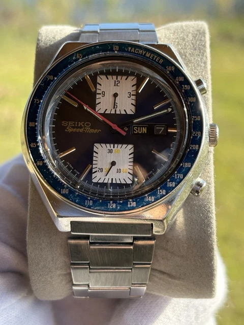 Montre Chronographe Vintage HERMA Plaqué Or - Cadran Panda, Mécanique, Années 70 - Occasion