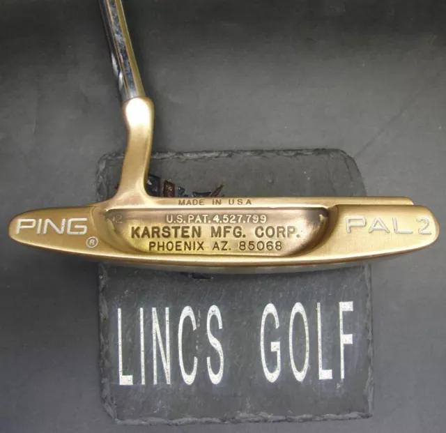 Refurbished Becu Ping PAL 2 Putter 83cm Playing Length Steel Shaft Refurbished Becu Ping PAL 2 Putter 83cm Playing Length Steel Shaft