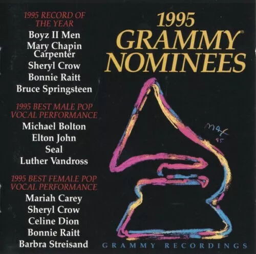 1995 Grammy Nominees by Various Artists (CD, Feb-1995, Sony Music...