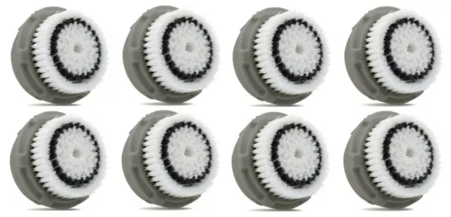 8 Normal Facial Brush Head Replacement Compatible with Clarisonic Mia 1 2 3