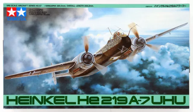 Tamiya 1/48 Heinkel He 219 Uhu - 61057