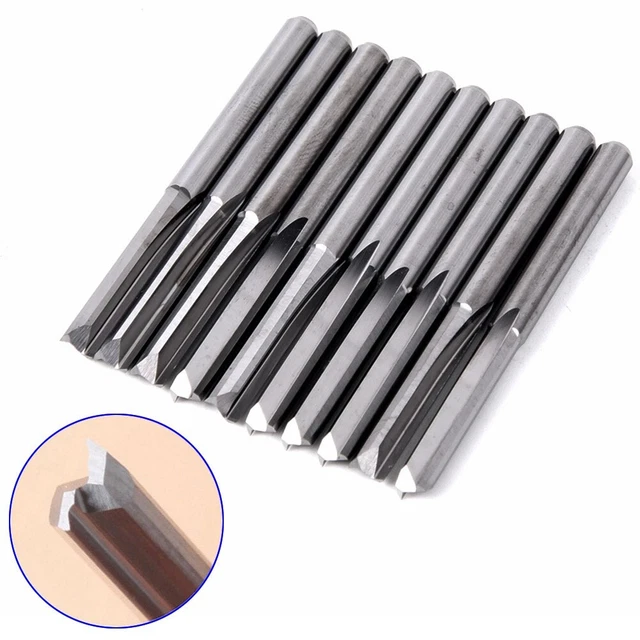 Fresa CNC punte gambo 40 mm fessura diritta metallo duro fresa a gomito utile