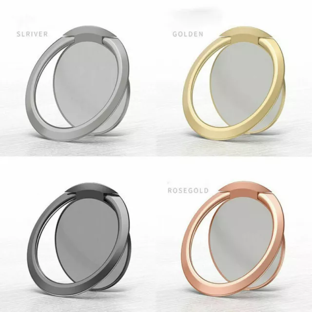 Super Thin Stand Magnetic Phone Mount Finger Ring Holder ForCellPhoneTablet