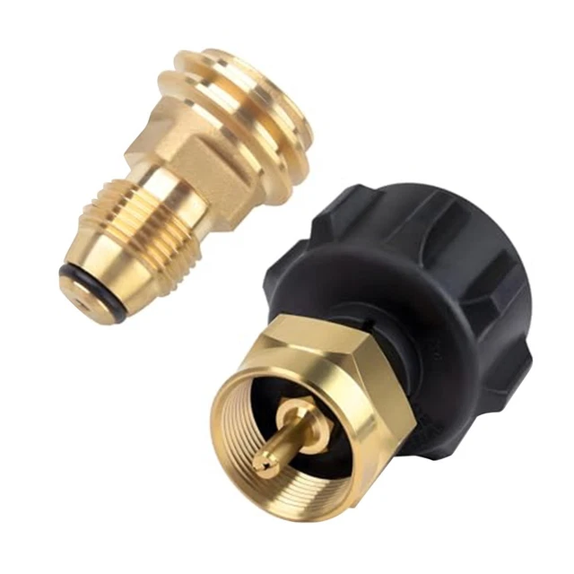 PROPAN NACHFÜLL ADAPTER Kit für 1 Pfund Einwegflaschen und für QCC1