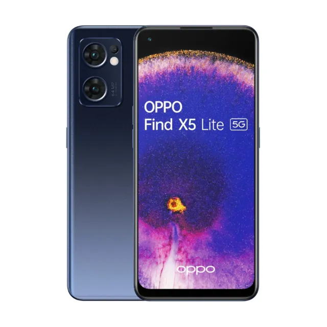 OPPO Find X5 Lite - 256Go - Noir (Déverrouillé) (Dual SIM)