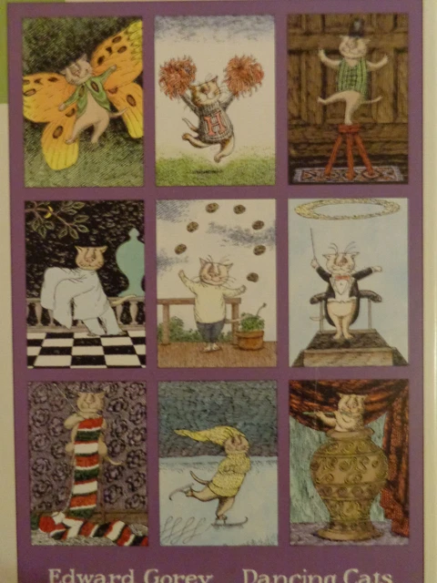 Edward Gorey "Dancing Cats" 300 Piece Puzzle