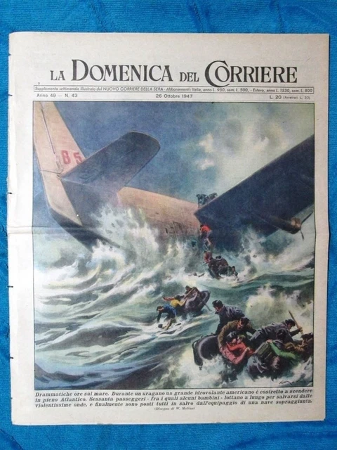 La Domenica del Corriere» - La Vittoria nell'anniversario - L'Italia