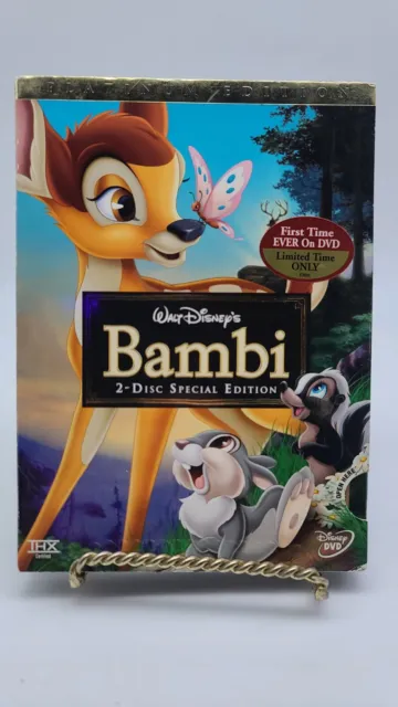 Walt Disney Bambi PLATINUM EDITION (DVD, 2005) 2-Disc Special Edition