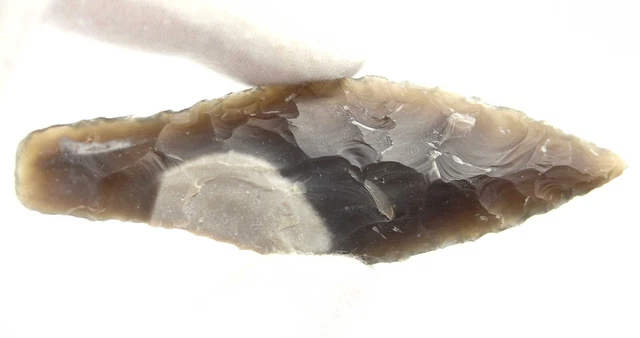Ancient Rare Battle Hunting Stone Flint Arrowhead Spear Neolithic Bronze Age