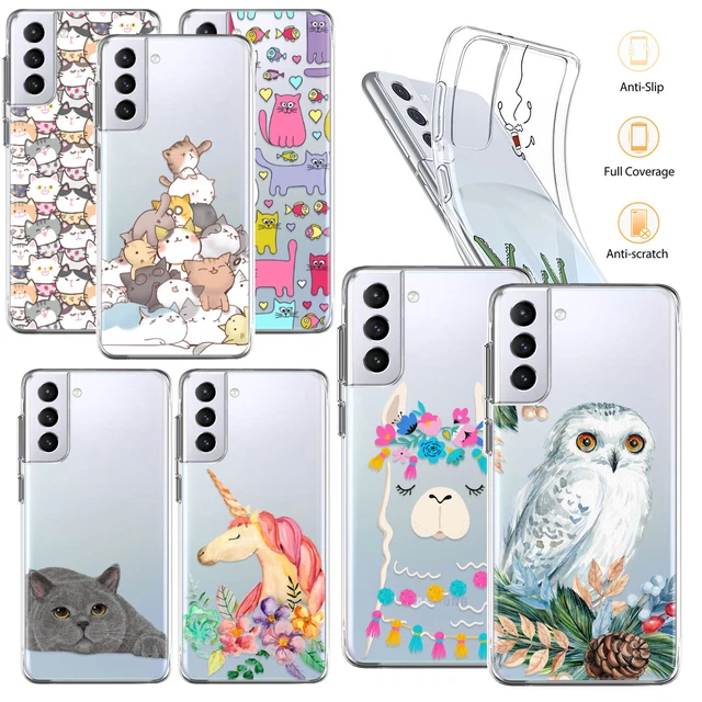 Cartoon ShockProof Phone Cute Case For Samsung Galaxy S23 S22 A14 A53 M14 Cover