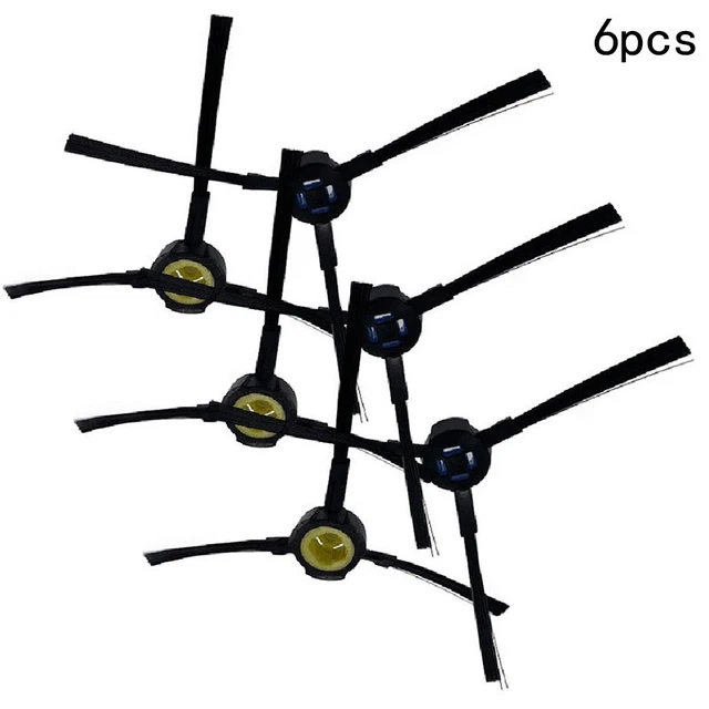 Prestazioni di pulizia migliorate con spazzola laterale 6 pz per Silvercrest SSR