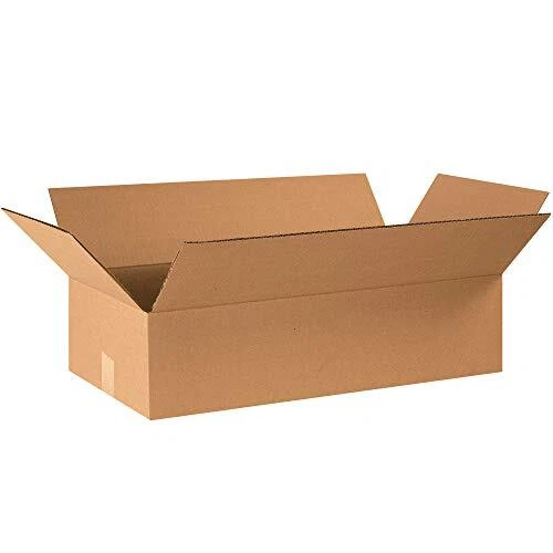 AVIDITI 24x12x6 Flat Corrugated Boxes Flat 24L x 12W x 6H Pack of 20 | Shippi...