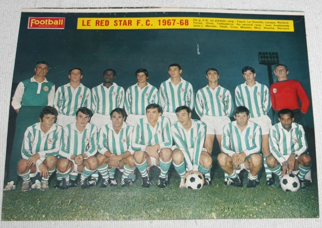 page POSTER ) équipe RED STAR 1965/66 page POSTER ) équipe RED STAR 1965/66