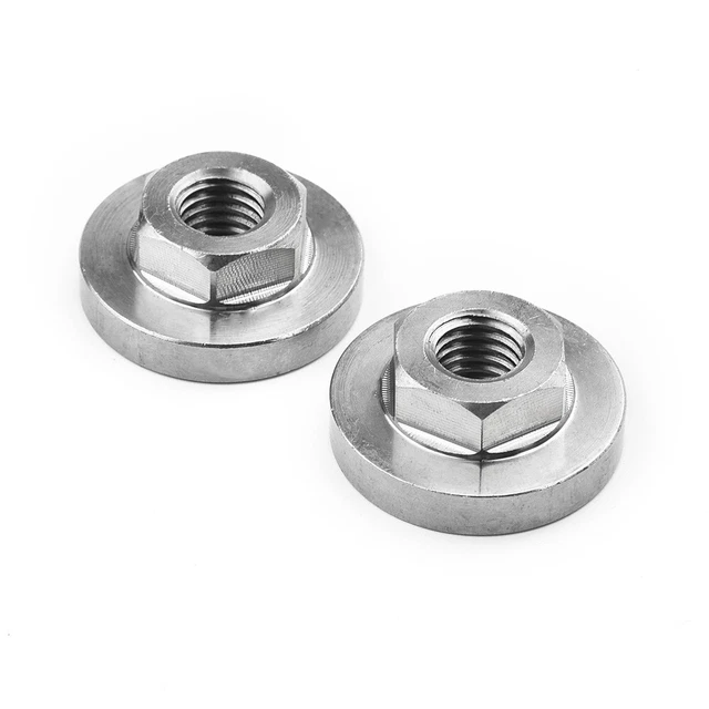 Jeu D'écrous De Bride Pour Meuleuse D'angle 150mm - Filetage M14, Diamètre 41mm - Outils Neufs