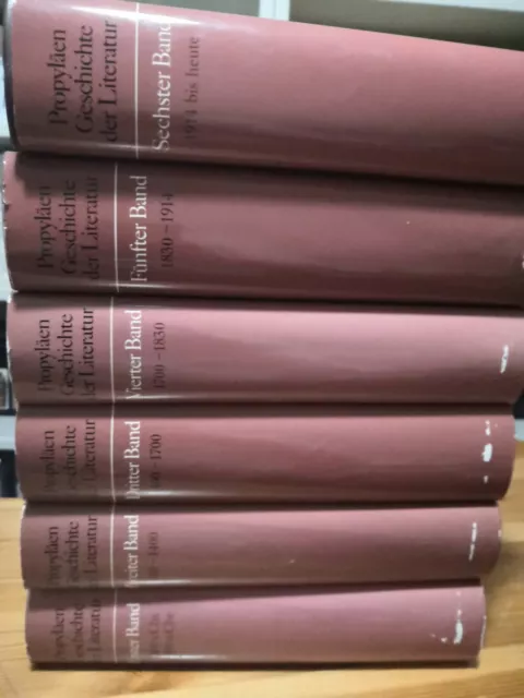 Propyläen-Geschichte der Literatur [6 Bände, komplett, I. Die Welt der Antike. I