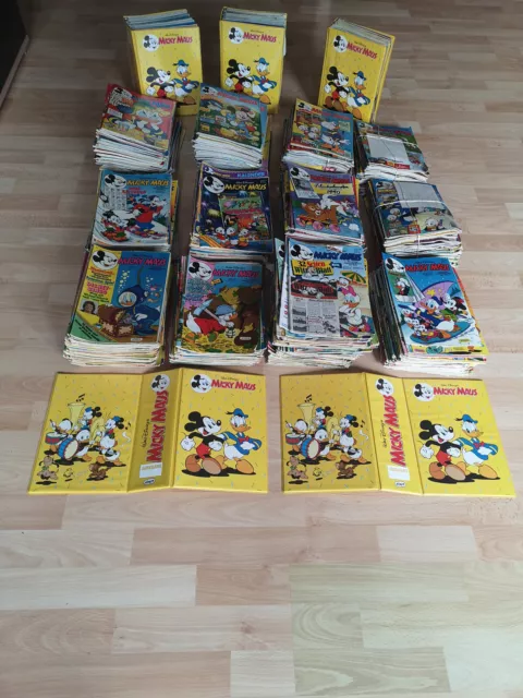 Micky Maus Hefte mit beilagen - Jahrgang 1980 - 1996, Konvolut, Sammlung