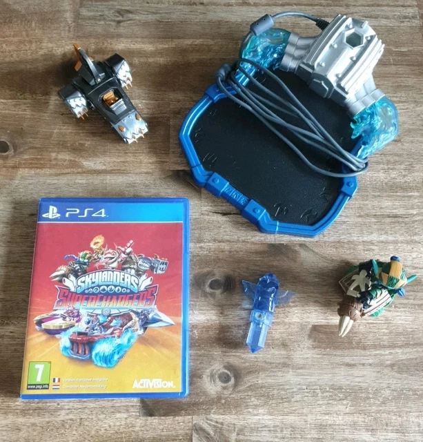 Jeu PS4 Skylanders Superchargers + Portail + Figurine + Clé VF - Complet En Très Bon état