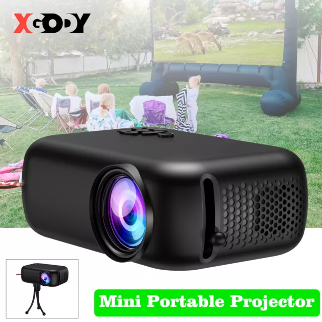 HD Portable Projector 1080P Pocket Beamer HDMI Home Theater Cinema Movie HDMI UK