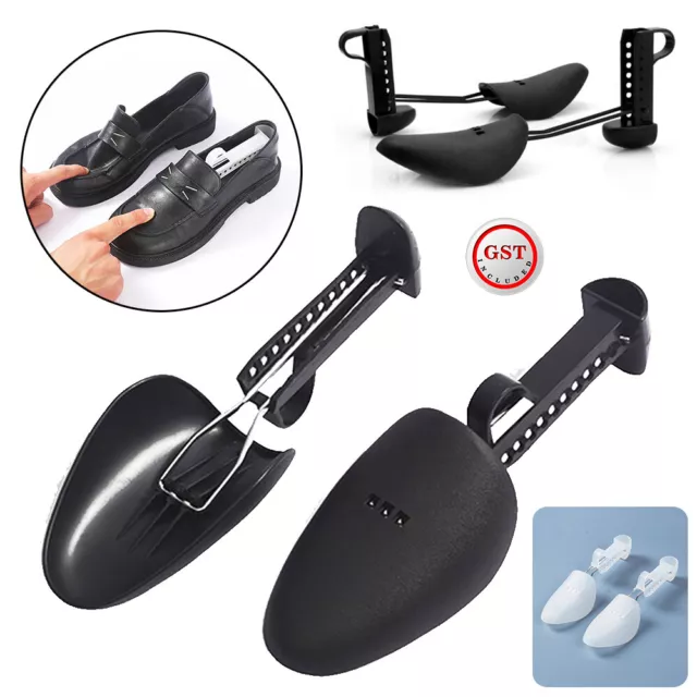 Pair Of 2 Way Shoe Stretcher Adjustable Unisex Shaper Expander Shoe Tree A++