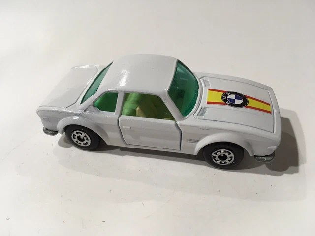 Matchbox Lesney Phantom #45 Custom Superfast BMW In Rare White.