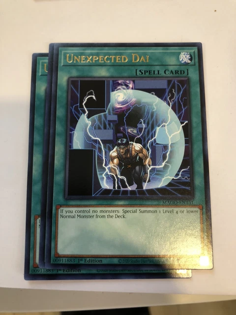 Yugioh! Unexpected Dai - MAGO-EN151 - Rare - 1st Edition Near Mint, English