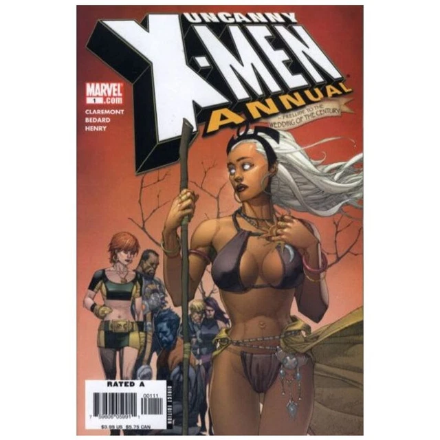 Uncanny X-Men (1981 series) Annual #1 in VF + condition. Marvel comics [m