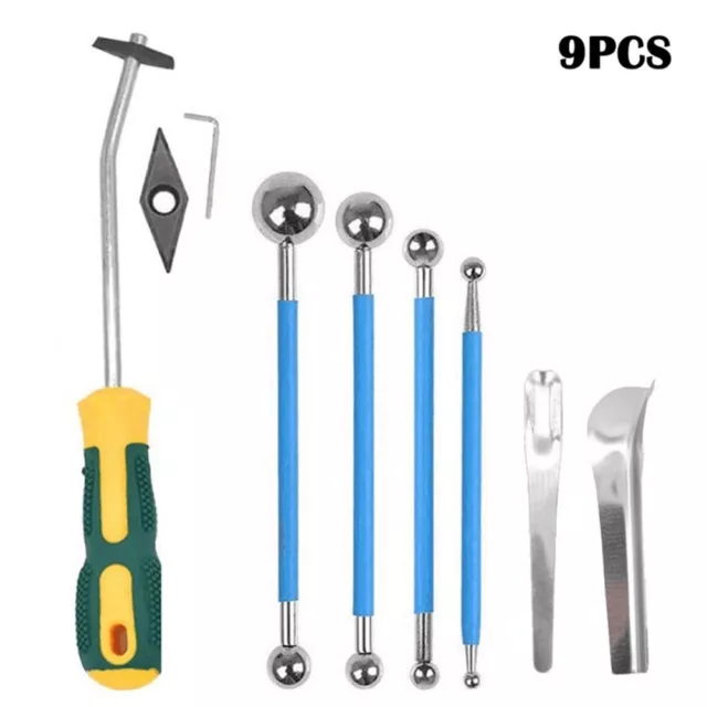 Durable Caulking Kit Filling Accessories Suit 9pcs/set Grout Removal Tool Kit