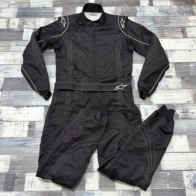 Tuta kart uomo Alpinestars KMX-9 taglia EURO 52, uomo M nero in perfette condizioni