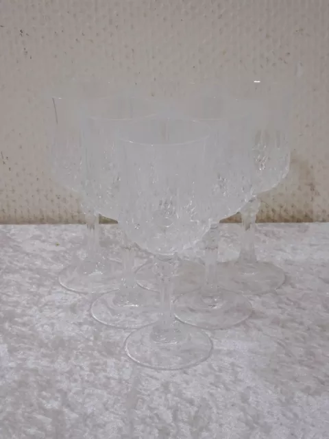 OIU654 - 6 X Design Verre à Vin Rome - Vintage - 16,5 CM