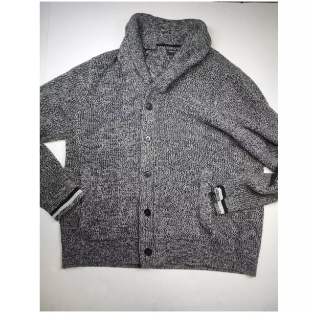 BANANA REPUBLIC SUPIMA Cotton Cardigan Sweater Size L $69.00 - PicClick
