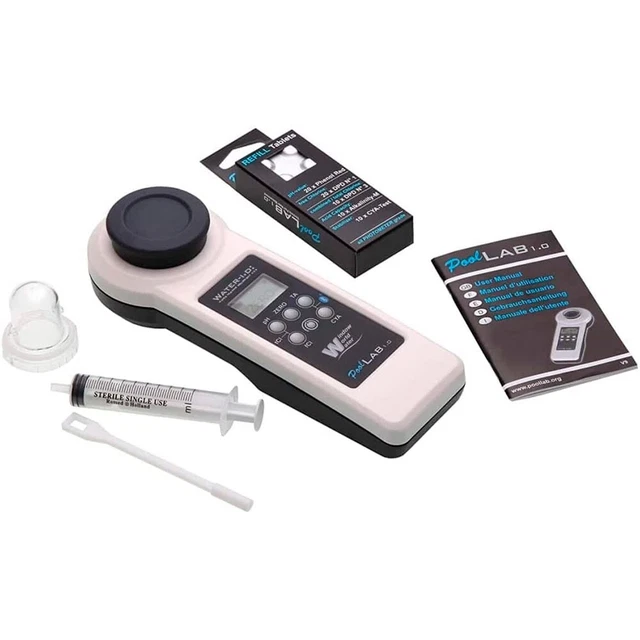 POOLLAB 13 in 1 Electronic Pool Water Tester 70 test tablets