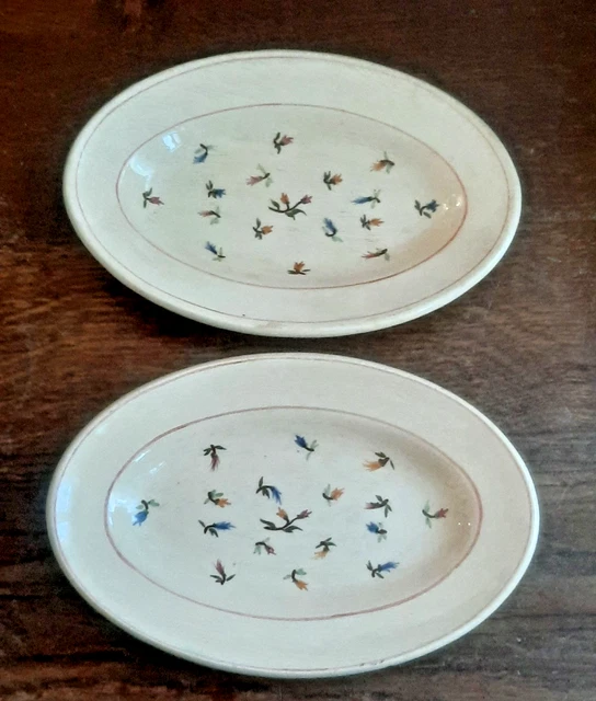 Plat ovale, art déco, niderviller en faience | Selency