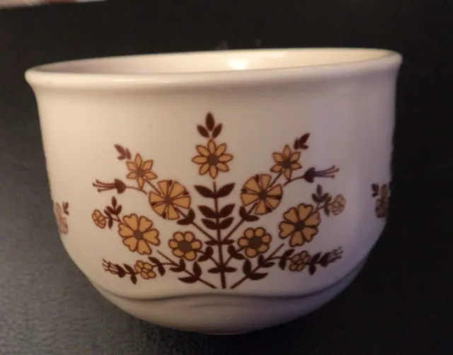 Poole pottery Nut Tree sugar bowl retro