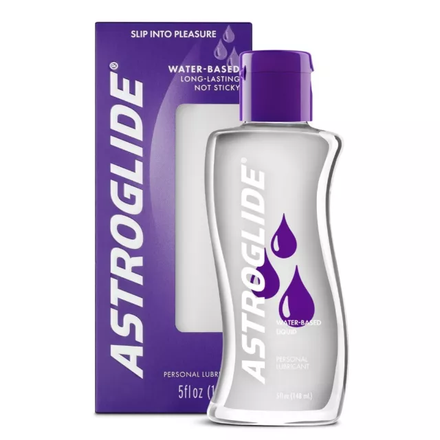 Astroglide Water-Based Personal Lubricant 148mL Original Long-Lasting Non-Sticky